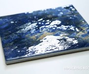 Dlažba jako mramor APE Himalayas Ascent 15X15 - modrá