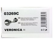 Stěnový Držák Sprchy - Chrom - Veronica 03269C
