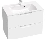 Umyvadlo Classic Slim - Umyvadlo Classic Slim 80, s otvorem pro baterii, s přepadem XJX01180001