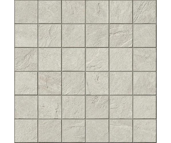 Mozaika jako kámen Caesar Quartz Essence Flake Comp. M 30x30 Matt. - šedá