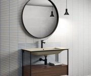 Gsi Pura Keramické Umyvadlo Slim 102x46cm, Creta Mat