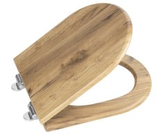 Aqualine Wc Sedátko, Soft Close, Dub