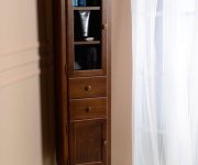 Sapho Retro Skříňka Vysoká 40x170x36cm, Buk, Levá