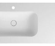 Sapho Aruba Umyvadlo, Rockstone, 150x51,5cm, Levé, Bílá Mat