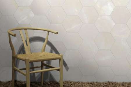 Krásná imitace mramoru v šestihranu Codicer Pulpis Marfil Hex