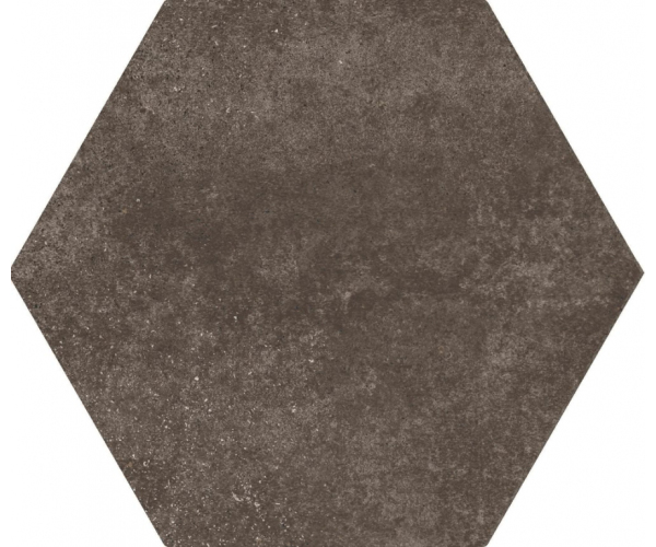 Dlažba jako beton Equipe Hexatile Cement Mud 17,5x20 - hnědá