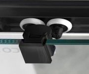 Gelco Sigma Simply Black Sprchové Dveře Posuvné 1100 Mm, čiré Sklo
