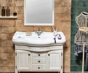 Sapho Retro Umyvadlová Skříňka 89x80x48cm, Starobílá