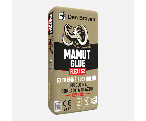 MAMUT GLUE FLEXI S2 - lepidlo na obklady a dlažbu C2TE S2 - šedé, 20 kg