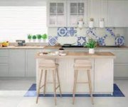 Retro dekor La Fenice Polveri Vietresi Wall Decoro Forio 22,5x22,5 - Mix