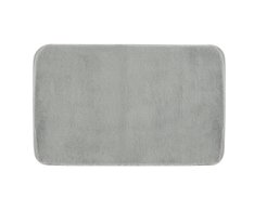 Gedy Fuzzy Koupelnová Předložka, 50x80cm, 100% Polyester, Protiskluz, šedá