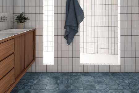 Dekorovaná dlažba Equipe Antiqua Encants Blue 20x20