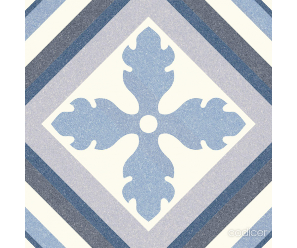Vzorovaná dlažba Codicer Riviera Saint Tropez Blue 25x25
