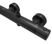 Blazar Black, Sprchová Termostatická Baterie, Pro 2 Odb. Místa, Bez Sprchové Sady, Rozteč 150mm, černá TO-BLB3130-2