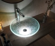 Sapho Ledring Osvětlení Pod Skleněné Umyvadlo 12v, 1,2w, 5000-5500k