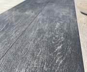2cm dlažba jako dřevo Pastorelli SYM Char 20x120 Rett. - antracitová (skladem)