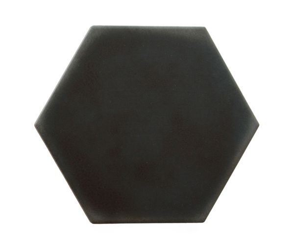 Dlažba Deceram Palma Black HEX 14x16 - černá (skladem)