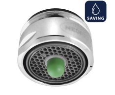 Sapho Neoperl úsporný Perlátor, 5 L/min, Vnější Závit M24x1, Chrom
