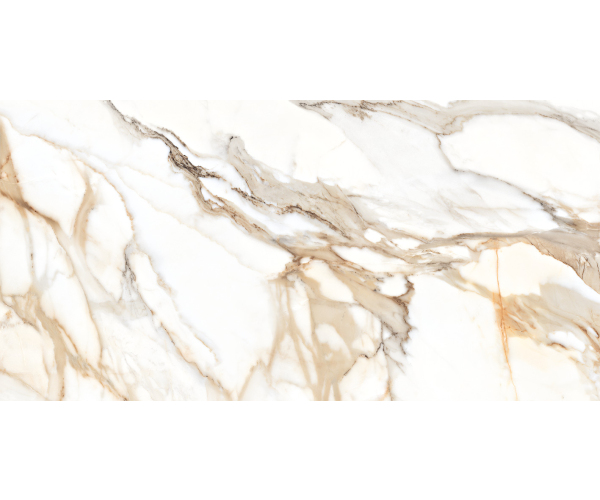 Dlažba jako mramor Sichenia Prestige Calacatta Gold 60x120 Satin 3D Rett.