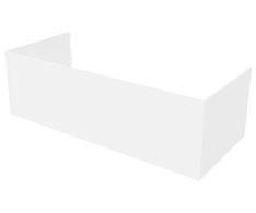 Polysan Universal U Panel 70x130x70x52cm