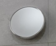Gedy Kosmetické Zrcátko S Přísavkami, ø 150mm, Chrom