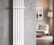 Aqualine Vertigo Otopné Těleso 358x1800mm, Bílá