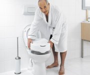 Ridder Handicap Wc Sedátko Zvýšené 10cm, černá