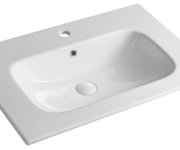 Sapho Set Koupelnová Skříňka Cirasa 70cm S Umyvadlem A Led Zrcadlem, 2x Zásuvka, Dub Alabama
