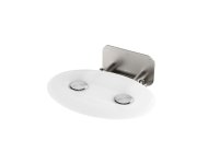 Sprchové sedátko Ovo P II - Sedátko Ovo P II, nerez/opal B8F0000049