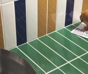 Obklad 41zero42 Kappa Tangerine Lux 5x20 - oranžová