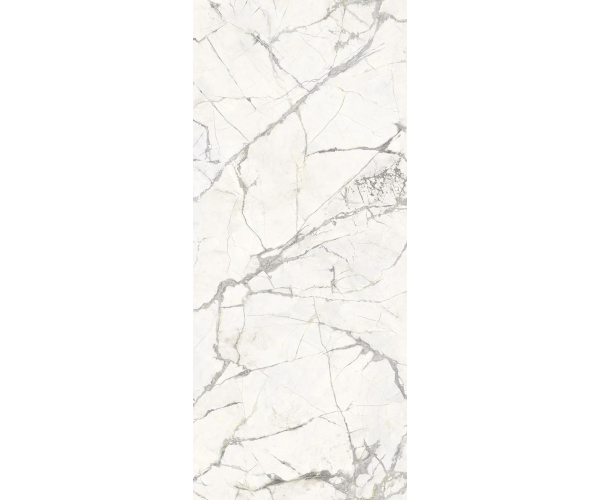 Dlažba jako mramor Coem Wide Gress 280 Marmi Effect Bianco Luce 120x280 Luc. Rett. - bílá