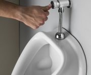 Aqualine Samouzavírací Nástěnný Ventil Pro Urinál, Chrom