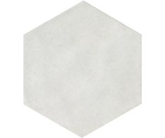 CIR Materia Prima Cloud White Esagona 24x27,7