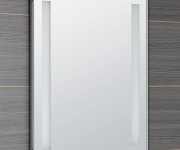 Aqualine Zrcadlo S Led Osvětlením 60x80cm, Kolébkový Vypínač