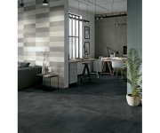 2cm dlažba jako kámen Deceram Outdoor DOG Black 120x120 Rett. - antracitová