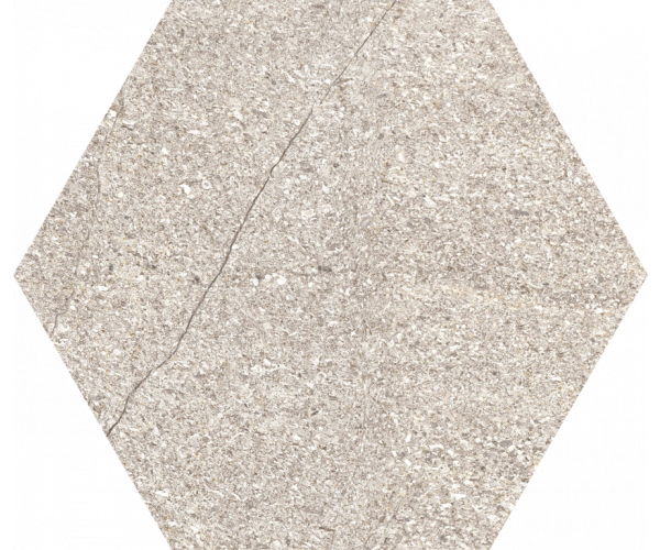 Dlažba jako beton Codicer Basalt Sugar 22x25 Hexagonal - šedá