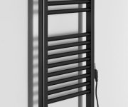 Aqualine Direct-e Elektrické Otopné Těleso Rovné 450x1320 Mm, 400 W, černá