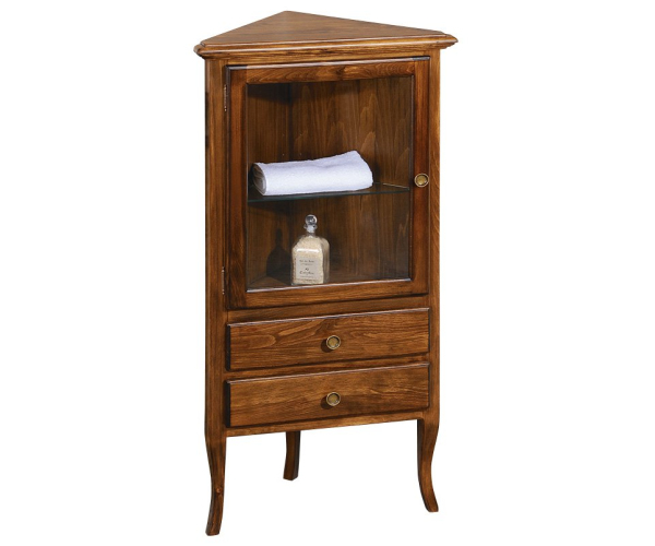 Sapho Retro Skříňka Rohová 60x120x47cm, Buk, Levá