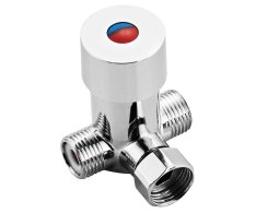 Bruckner Regulátor Teploty Vody Pro Stojánkové Ventily 1/2", Chrom