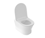 WC sedátko Ypsilon S - WC sedátko Ypsilon S, bílá X03089