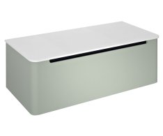 Sapho Kerala Umyvadlová Skříňka 100x35x47,5cm, 1x Zásuvka, Verde