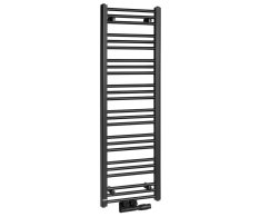 Bruckner Albrecht Otopné Těleso 400x1250 Mm, Středové Připojení, černá Mat
