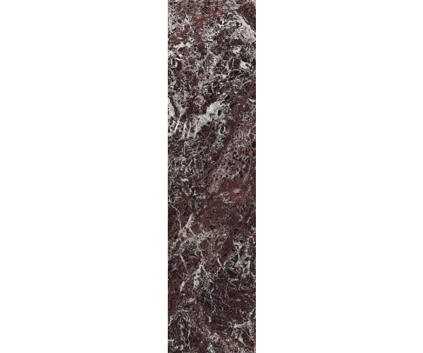 Dlažba jako kámen Fioranese Marmorea Intensa Rosso Levanto 7,3x30 Luc. Rett. - vínová