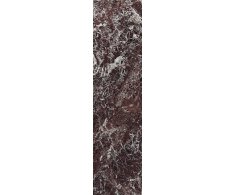Fioranese Marmorea Intensa Rosso Levanto 7,3x30 Luc. Rett.