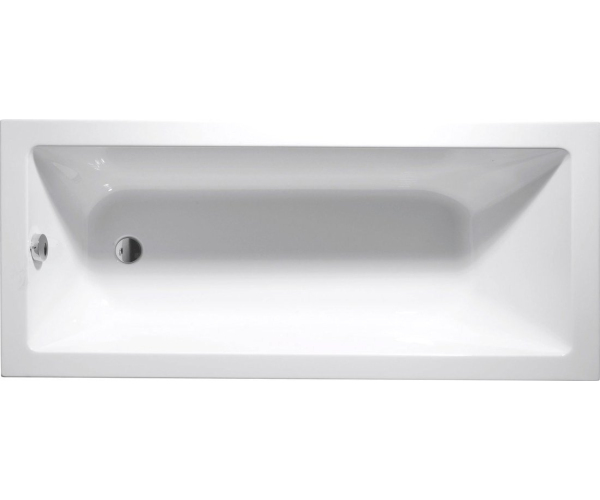 Aqualine Doubrava Obdélníková Vana 170x70x42cm, Bílá