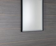 Sapho Sort Zrcadlo S Led Osvětlením 60x80cm, černá Mat