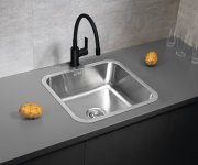 Aqualine Nerezový Vestavný Dřez 50x18x45cm