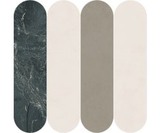 Ascot Pigmenta MOSAICO OVALI T4 MIX WILD 30x30 Mat.
