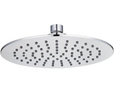 Thin, Pevná Sprcha Průměr 200 Mm S Regulátorem Průtoku, Plast-chrom