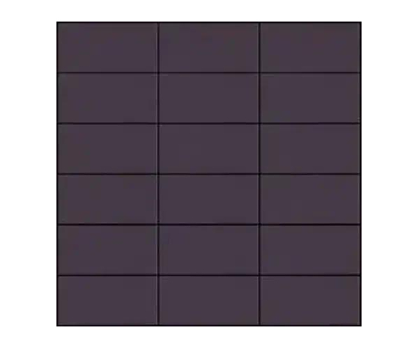 Mozaika Appiani Seta Melanzana 30x30 (5x10) Matt. - fialová